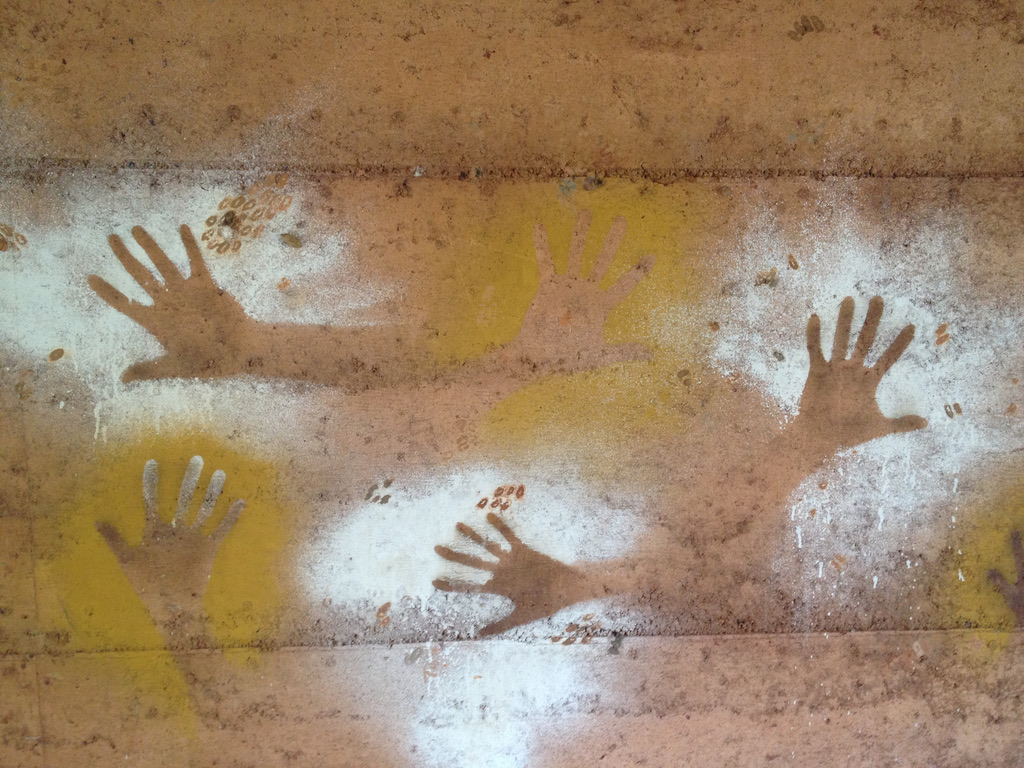 Handprint art